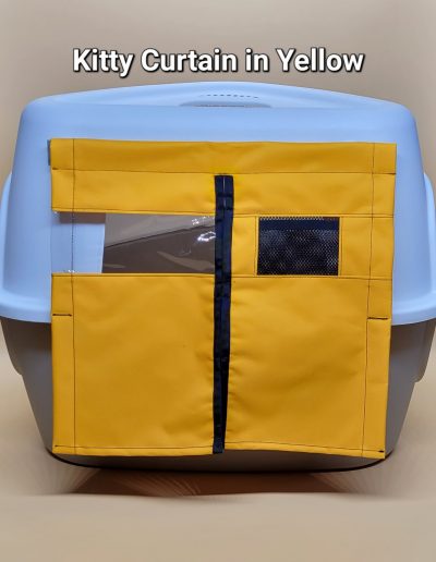 Kity Curtain Yellow Blue Inside